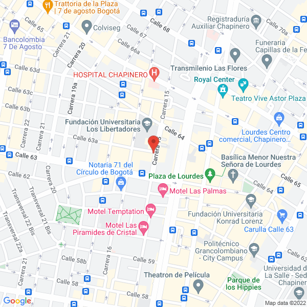 Mapa de Staff Group Sas