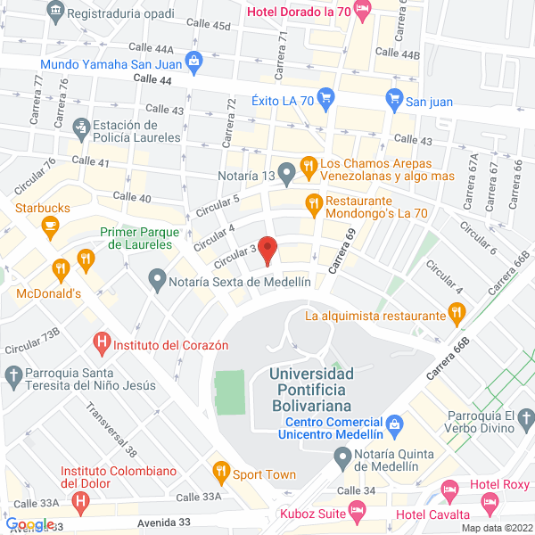 Mapa de Inversiones Gran Guayaquil S.A.S.