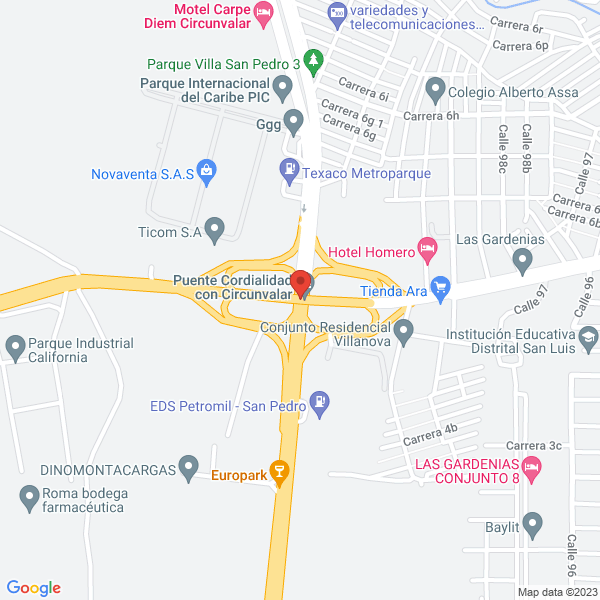 Map of Ci Reditek Ltda.