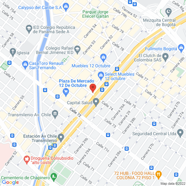 Mapa de Fabri Glass Ltda