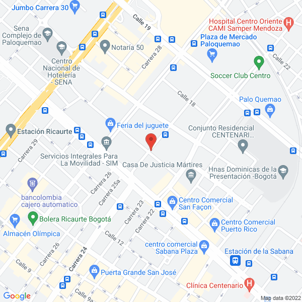 Mapa de Health Safety Equipment Quality S.A.S.