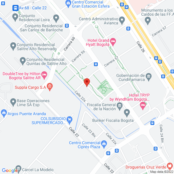 Mapa de Colglobiz S.A.S.