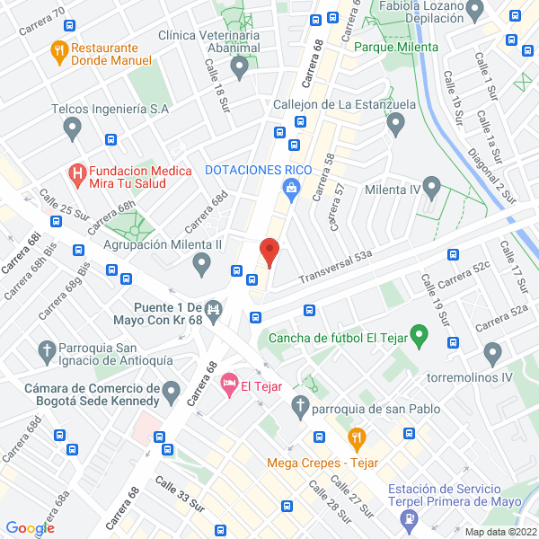 Mapa de Ferre Urban S.A.S.