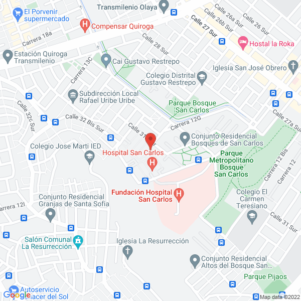Mapa de Seinprot S.A.S.
