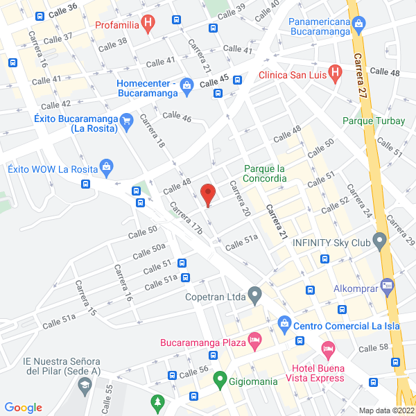 Map of Accesorios Evs