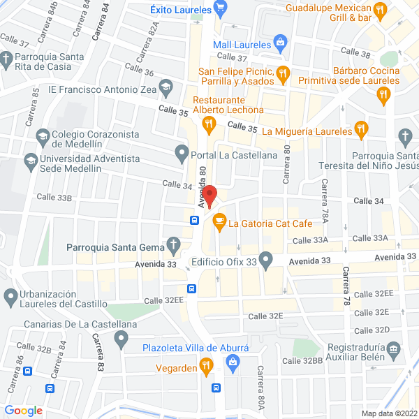 Mapa de Sectorial S.A.S.