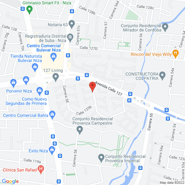 Mapa de Asociación Nacional El Derecho Humano