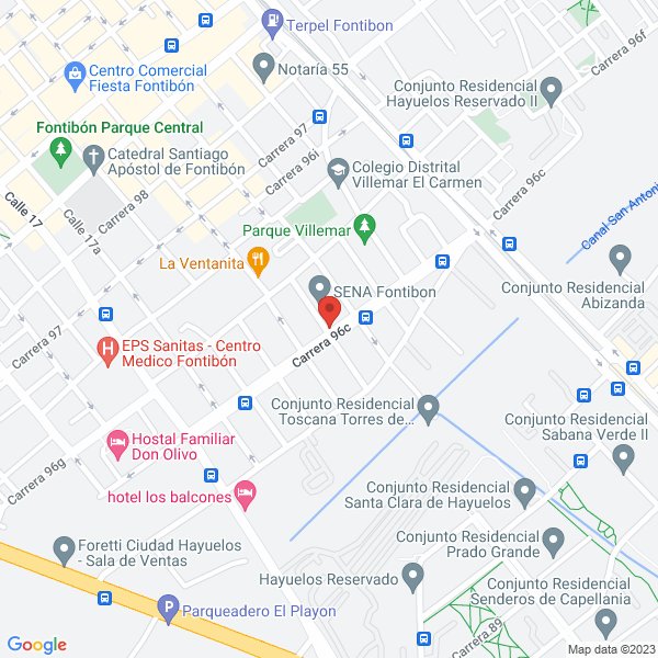 Mapa de Asociación Los Danzantes Industria Creativa Y Cultural