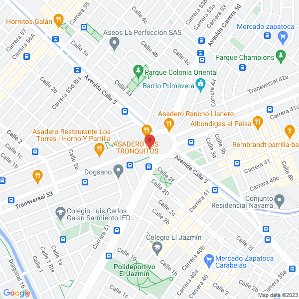 Mapa de Iglesia Evangélica Interamericana De Colombia