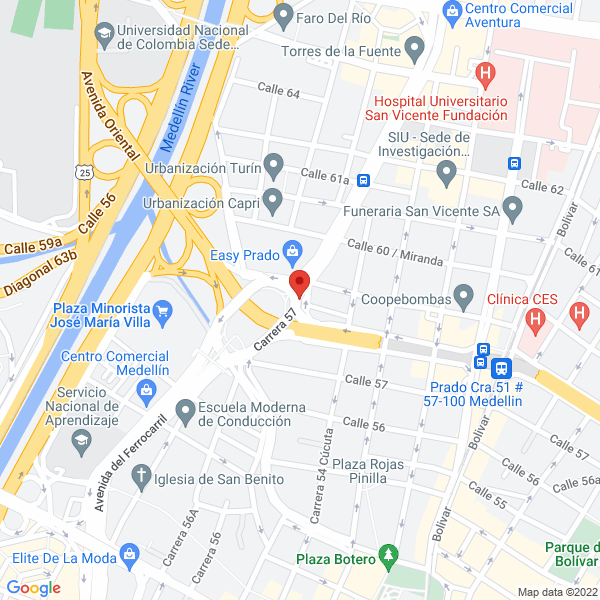 Mapa de Deposito De Materiales Villa