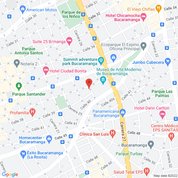 Map of Soy Seguros Ltda.