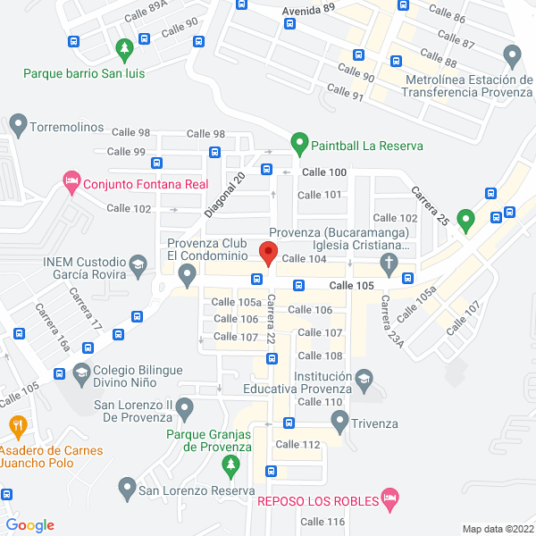 Map of Ponqués Pan