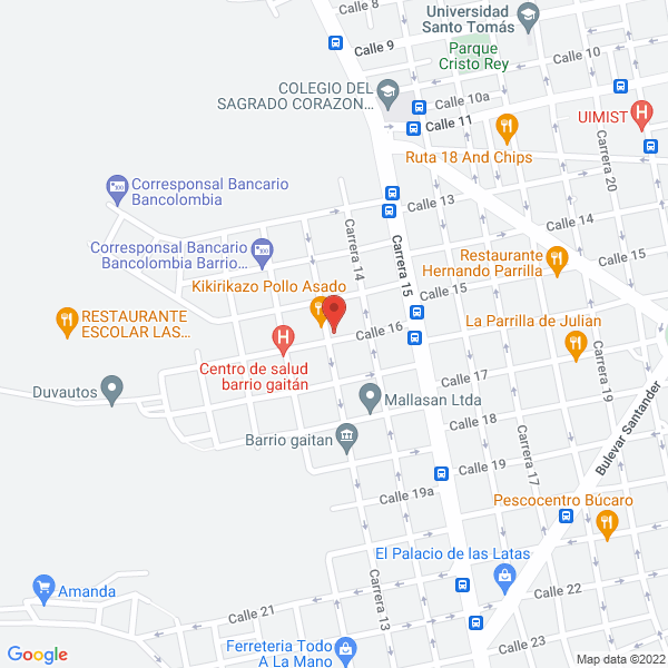 Map of Taller Automotriz J. Rueda