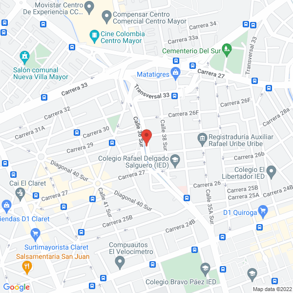 Mapa de Calzado Alpex