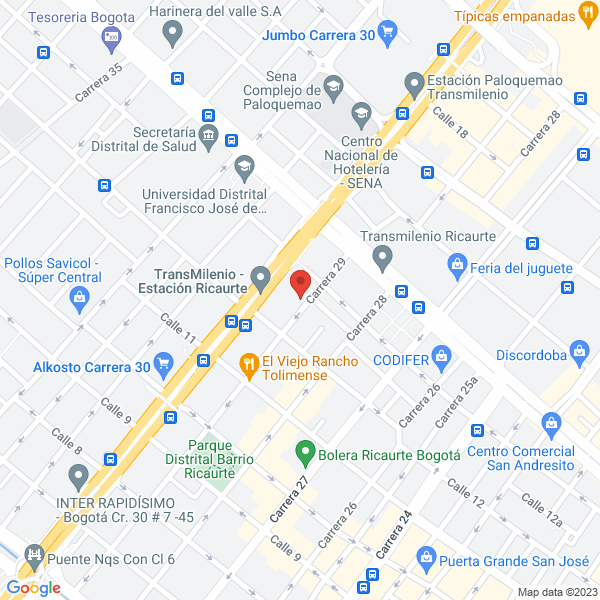 Mapa de Asociación De Exalumnas Del Colegio San José