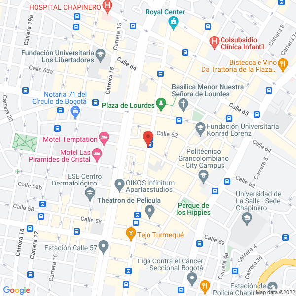 Mapa de Asococsup 61