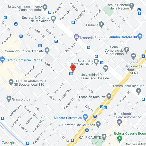 Mapa de Asomutual Etb