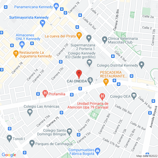 Mapa de Asoarmic