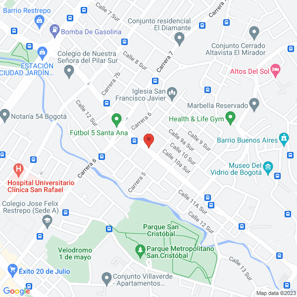 Mapa de Asociación De Artes Escénicas Kábala Teatro