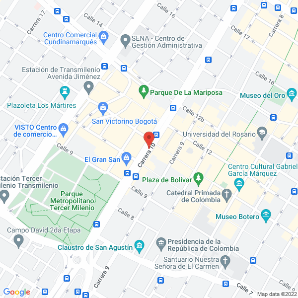Mapa de Típicos Tauro
