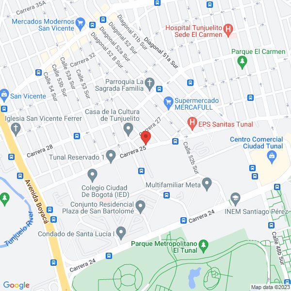 Mapa de Restaurante Pescadería Y Parrilla El Maná