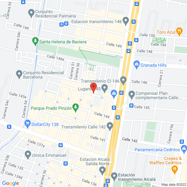 Mapa de Restaurante De Comidas Rápidas Romyk