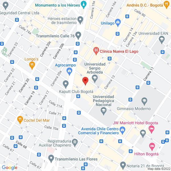 Mapa de Gestorum S.A.S.
