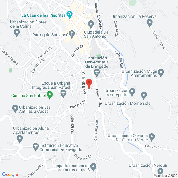 Mapa de Q Box Escuela De Matematicas