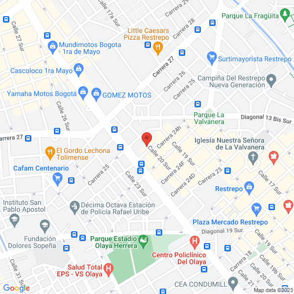 Mapa de Mecanicad Control Numerico Computarizado S A S.