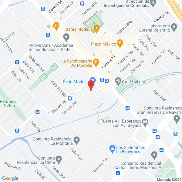 Mapa de 619 Bodytemple S.A.S.