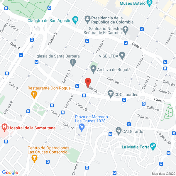Mapa de Andigráfica S.A.S.