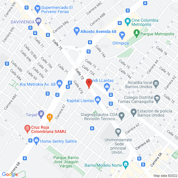 Mapa de Sufyl S.A.S.