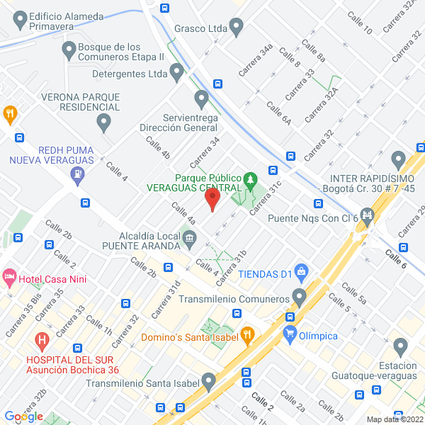 Mapa de Anfred Electrónica S.A.S.