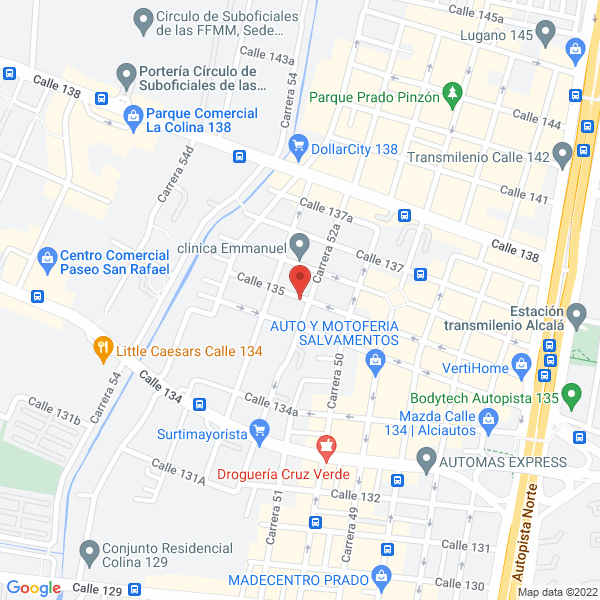 Mapa de Centro Vacacional Villa Laura S.A.S.