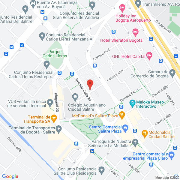 Mapa de Ecobus Servicios De Mantenimiento S.A.S.