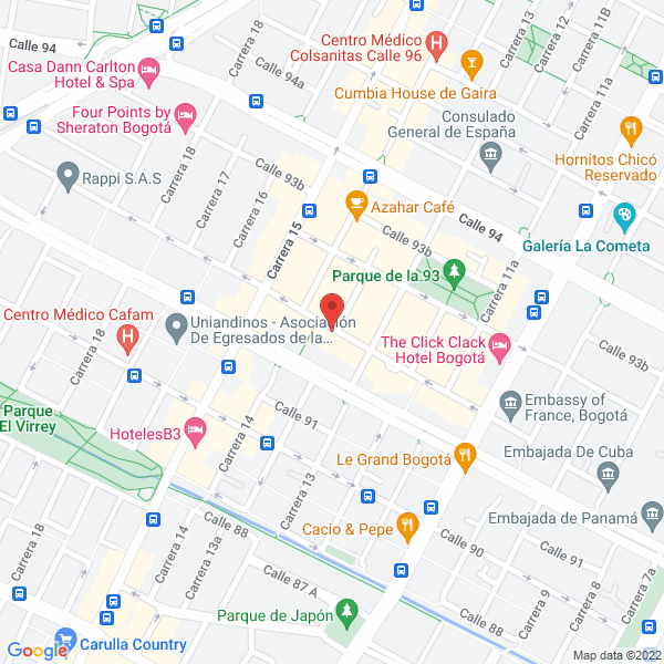 Map of Club Social S.A.S.