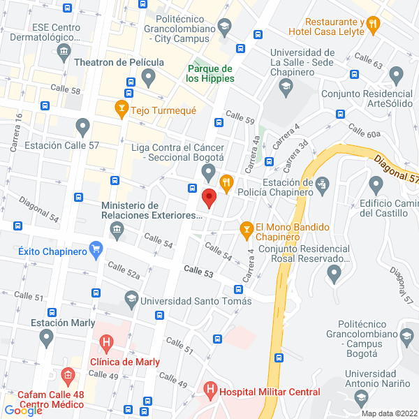 Mapa de Itnow S.A.S.