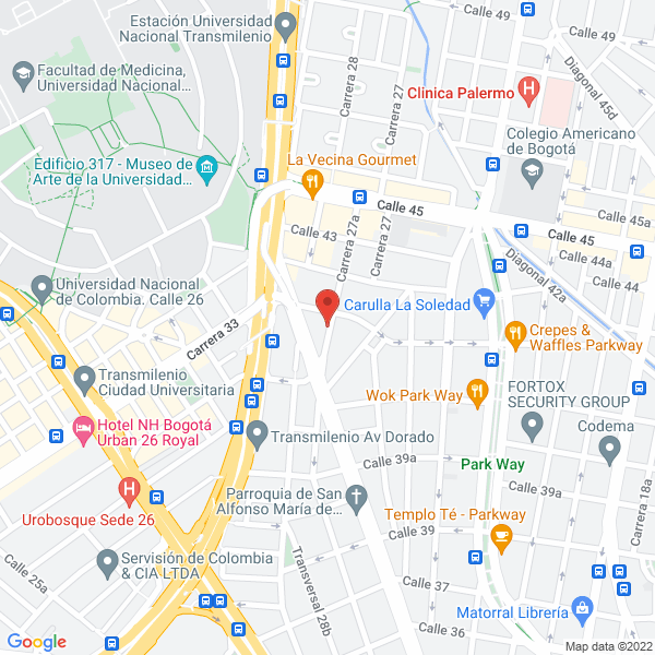 Mapa de Alandetre S.A.S.