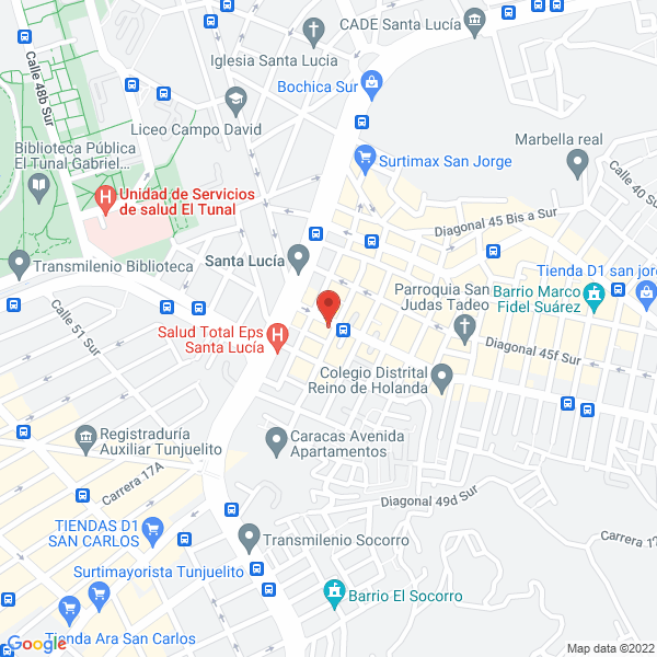 Mapa de Legmur Ltda.