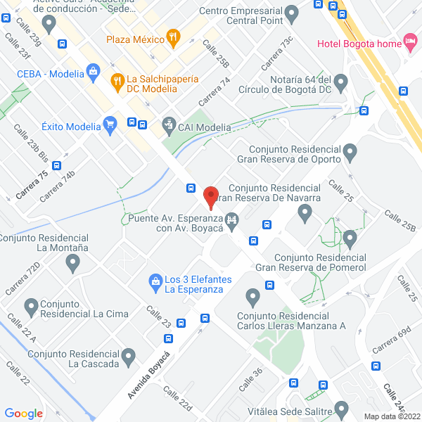 Mapa de Automoviles Y Camionetas S.A.S.