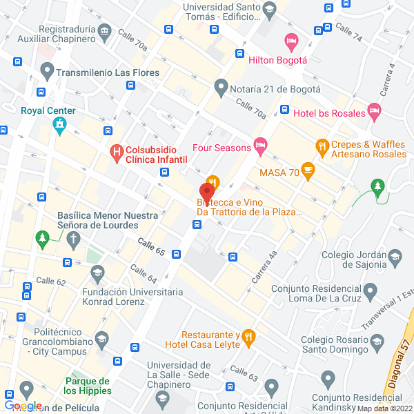 Mapa de Luxury Travel Colombia S.A.S.