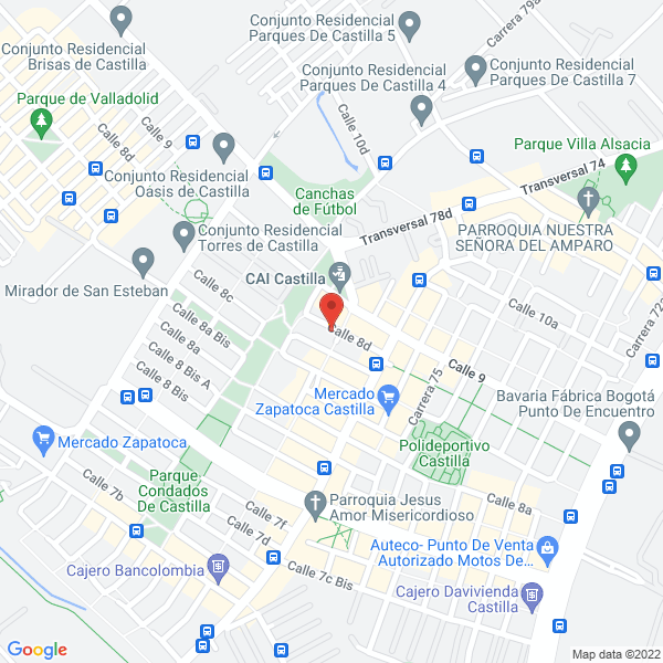 Mapa de Tibana Mangos S.A.S.
