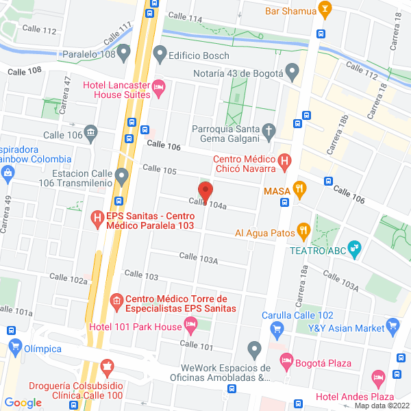 Mapa de Joyeria Coleccion Privada S.A.S.