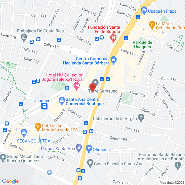 Mapa de Destimundo Viajes S.A.S.