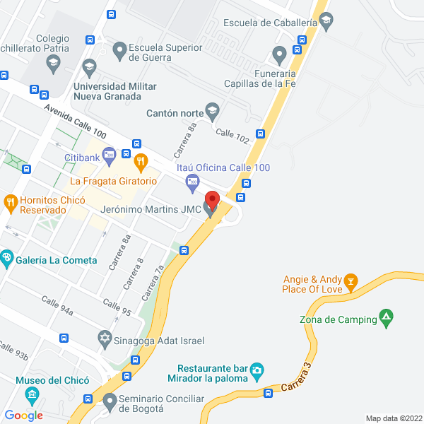 Mapa de Pack 2 Party S.A.S.