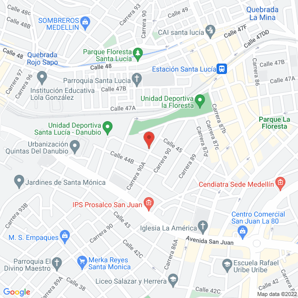 Mapa de Goodstar S.A.S.