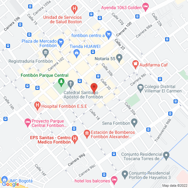 Mapa de Yo Quiero Un Perfume S.A.S.