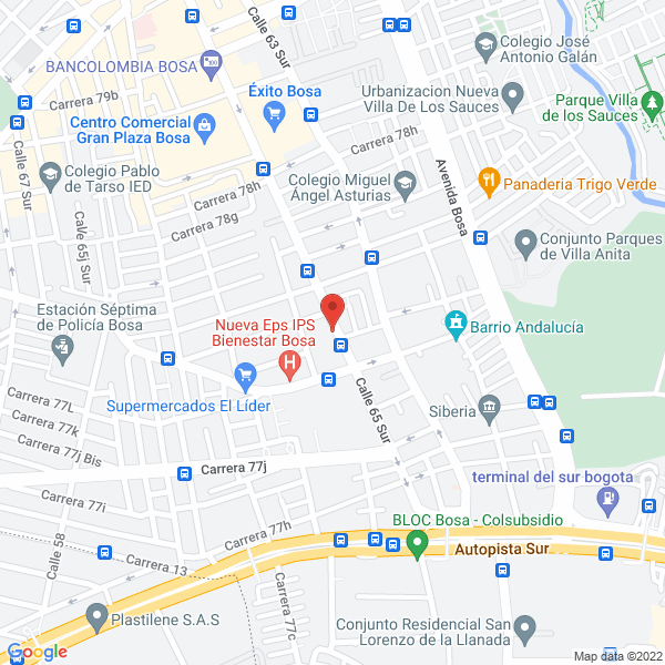 Mapa de Pharma Sol S.A.S.