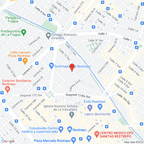 Mapa de Royal Master Inversiones Ltda.
