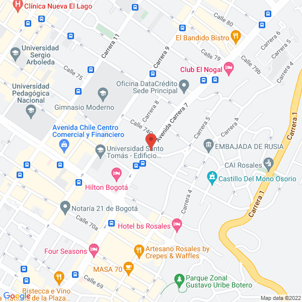 Mapa de Sag Investment S.A.S.